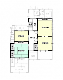 �Ԏ��}�@2�K�͗m��3�����Ƙa��1�����B�������[�����Ă��܂��B