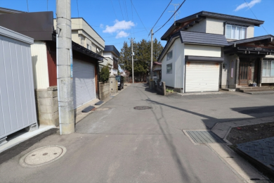 �O�ʓ��H�܂ތ��n�ʐ^�@�k�� �O�ʓ��H�B