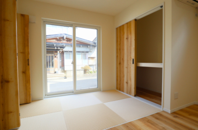 ���r���O�@�����ɂ�3���̏�X�y�[�X������܂��B���q�l��V�΂��Ă���Ԃ��L�b�`������l�q������邱�Ƃ��ł��܂��B